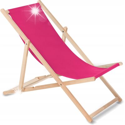 GREENBLUE LEŻAK OGRODOWY DREWNIANY SKŁADANY FOTEL PLAŻOWY ROZKŁADANY SOLIDNY RÓŻOWY GREENBLUE LEŻAK OGRODOWY DREWNIANY SKŁADANY FOTEL PLAŻOWY ROZKŁADANY SOLIDNY RÓŻOWY