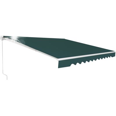 COSTWAY MARKIZA BALKONOWA TARASOWA SKŁADANA 360x300CM COSTWAY MARKIZA BALKONOWA TARASOWA SKŁADANA 360x300CM