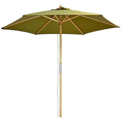 Drewniany parasol 250 Zielony - Parasol Drewniany parasol 250 Zielony - Parasol