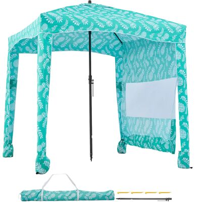 Vevor Parasol Plażowy Namiot Ścianka Budka 1.83 X 1.83 M Jasnozielona Premium Upf Vevor Parasol Plażowy Namiot Ścianka Budka 1.83 X 1.83 M Jasnozielona Premium Upf
