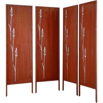 Vevor Parawan działkowy ścianka 50 x 160 cm stal prywatność taras 4 szt zestaw Vevor Parawan działkowy ścianka 50 x 160 cm stal prywatność taras 4 szt zestaw