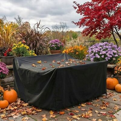 ProGarden Pokrowiec Na Meble Ogrodowe Stół Krzesła Wodoodporny Mocny 300x200x80cm Xxl ProGarden Pokrowiec Na Meble Ogrodowe Stół Krzesła Wodoodporny Mocny 300x200x80cm Xxl