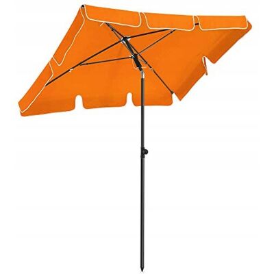 Songmics Parasol Plażowy Przenośny Z Torbą Pomarańczowy Plaża Ogród Songmics Parasol Plażowy Przenośny Z Torbą Pomarańczowy Plaża Ogród