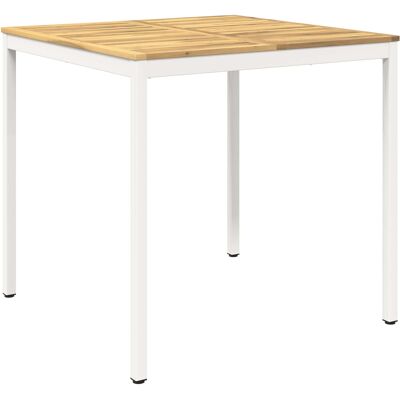 Vidaxl Stół Barowy Ogrodowy Biały 110 X 108,5 X 105 Cm Vidaxl Stół Barowy Ogrodowy Biały 110 X 108,5 X 105 Cm