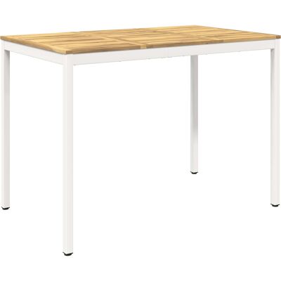 Vidaxl Stół Barowy Ogrodowy Biały 147 X 88,5 X 105 Cm Vidaxl Stół Barowy Ogrodowy Biały 147 X 88,5 X 105 Cm