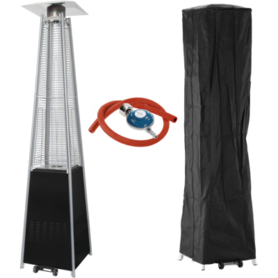 GardenLine Wysoki Parasol Grzewczy Ogrzewacz Ogrodowy Tarasowy Do Altany 13 kW 227 cm GardenLine Wysoki Parasol Grzewczy Ogrzewacz Ogrodowy Tarasowy Do Altany 13 kW 227 cm
