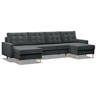 Mebligo - Blank - Szary - Rozkładana sofa - Sofa Mebligo - Blank - Szary - Rozkładana sofa - Sofa