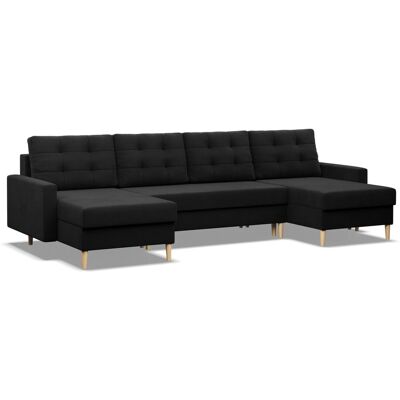 Mebligo - Blank - Czarny - Bonell - Rozkładana sofa Mebligo - Blank - Czarny - Bonell - Rozkładana sofa