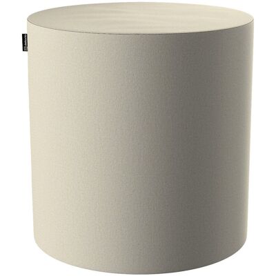Dekoria, Puf Barrel Etna, szary, 40x40x40 cm Dekoria, Puf Barrel Etna, szary, 40x40x40 cm
