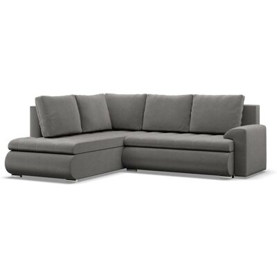 Mebligo - Gauche - Jasnoszary - Rozkładana sofa Mebligo - Gauche - Jasnoszary - Rozkładana sofa