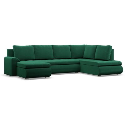 Mebligo - Foresta U sofa - granatowy - sofa - do spania Mebligo - Foresta U sofa - granatowy - sofa - do spania