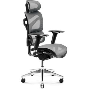 Domator24 Fotel ergonomiczny Diablo V-Commander czarno-szary Domator24 Fotel ergonomiczny Diablo V-Commander czarno-szary