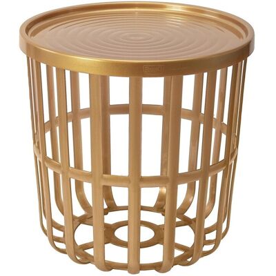 Mesa Branq - Zen 1850 - Złoto - Okrągły - Stół Mesa Branq - Zen 1850 - Złoto - Okrągły - Stół