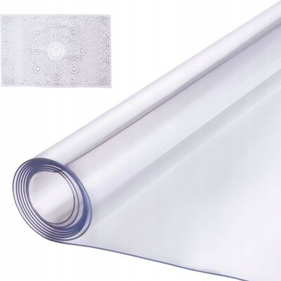 Vevor - Przezroczysta osłona biurka z PVC - 40x60 cali - Wodoodporna Vevor - Przezroczysta osłona biurka z PVC - 40x60 cali - Wodoodporna