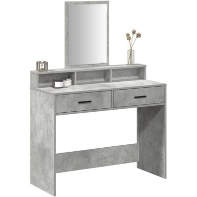 vidaXL Beton Szary Jednostka Kosmetyczna - Nowoczesny Design vidaXL Beton Szary Jednostka Kosmetyczna - Nowoczesny Design