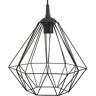 MIA home Lampa wisząca Diamant 25 cm kolory : Kolor - Czarny