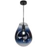 LAMPA wisząca KIMBERLY 316257 Polux loftowa OPRAWA szklany zwis niebieski