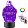 Plexido Lampka na Biurko Statuetka Led Justin Bieber Pop