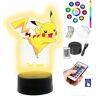 Lampka na biurko UV Pokemony Pikachu LED PLEXIDO