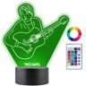 Plexido Lampka Nocna 3D Led Gitarzysta Prezent