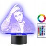 Plexido Lampka Nocna 3D LED Justin Bieber Muzyka Prezent