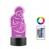 Plexido Lampka Nocna 3D LED Kobieta w Ciąży Prezent
