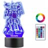 Plexido Lampka Nocna 3D LED Mobile Suit Gundam Robot