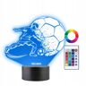 Plexido Lampka Nocna 3D LED Piłkarz Piłka Nożna Prezent