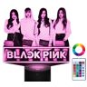 Plexido Lampka Nocna 3D LED Zespół Black Pink K-Pop Grawer