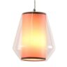 Platinet Pendant Lamp Selene P161040 E27 Glass+Fabric Clear 19X21 [44020]