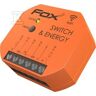 F&F Pojedynczy Przekaźnik Wi-Fi 230V Z Ffunkcją Monitorowania Parametrów Sieci Switch Energy Fox