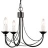 Żyrandol ELSTEAD LIGHTING Carisbrooke, czarny, 3x60W, 47x47 cm