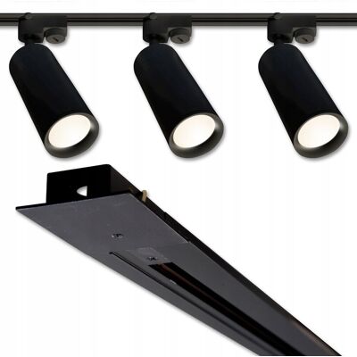 MasterLED 3x REFLEKTOR LAMPA LED SZYNOPRZEWÓD WPUSZCZANY 2M MasterLED 3x REFLEKTOR LAMPA LED SZYNOPRZEWÓD WPUSZCZANY 2M