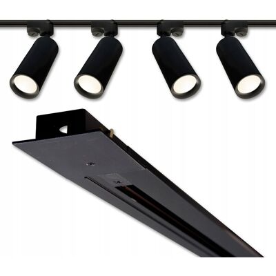 MasterLED 4x REFLEKTOR LAMPA LED SZYNOPRZEWÓD WPUSZCZANY 2M MasterLED 4x REFLEKTOR LAMPA LED SZYNOPRZEWÓD WPUSZCZANY 2M