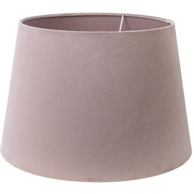 Belldeco Abażur BK A44/H29 Stożek Plusz beż folia transparentna Belldeco Abażur BK A44/H29 Stożek Plusz beż folia transparentna