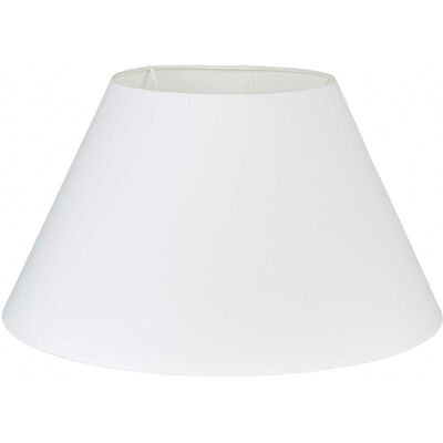 Belldeco Abażur BK A50/H27 Stożek Mirano biały folia biała Belldeco Abażur BK A50/H27 Stożek Mirano biały folia biała