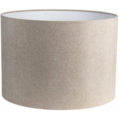Belldeco Abażur BK W50H35 Walec Venosa boucle beż biała folia Belldeco Abażur BK W50H35 Walec Venosa boucle beż biała folia