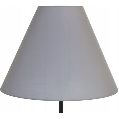 BIAŁA KROPKA producent abażurów Abażur Do Lamp Klosz Stożek E27 Szary Brudny Bawełna 15x40 H28 PRODUCENT BIAŁA KROPKA producent abażurów Abażur Do Lamp Klosz Stożek E27 Szary Brudny Bawełna 15x40 H28 PRODUCENT