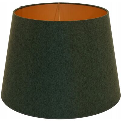 BIAŁA KROPKA producent abażurów Abażur Do Lampy Klosz E27 Zielony Sosnowy+Złoty Środek 34x44 H29 AVOLA BIAŁA KROPKA producent abażurów Abażur Do Lampy Klosz E27 Zielony Sosnowy+Złoty Środek 34x44 H29 AVOLA