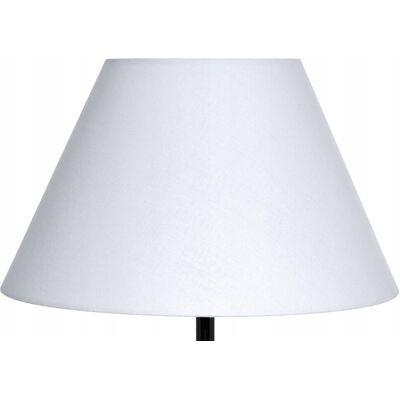 BIAŁA KROPKA producent abażurów Abażur Do Lampy Klosz Stożek E27 Biały Zimny Bawełna 20x40 H22 MIRANO BIAŁA KROPKA producent abażurów Abażur Do Lampy Klosz Stożek E27 Biały Zimny Bawełna 20x40 H22 MIRANO