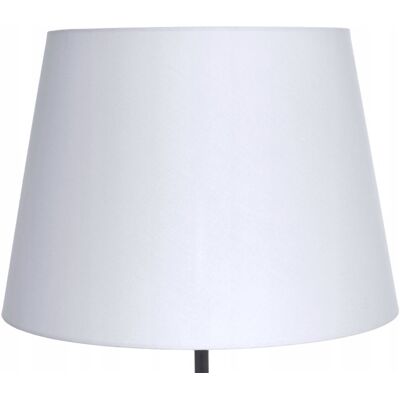 BIAŁA KROPKA producent abażurów Abażur Do Lampy Klosz Stożek E27 Biały Zimny Bawełna 34x44 H29 MIRANO BIAŁA KROPKA producent abażurów Abażur Do Lampy Klosz Stożek E27 Biały Zimny Bawełna 34x44 H29 MIRANO