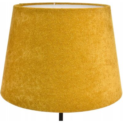 BIAŁA KROPKA producent abażurów Abażur Do Lampy Klosz Stożek E27 MIODOWY - Żółty 34x44 H29 BOUCLE VENOSA BIAŁA KROPKA producent abażurów Abażur Do Lampy Klosz Stożek E27 MIODOWY - Żółty 34x44 H29 BOUCLE VENOSA