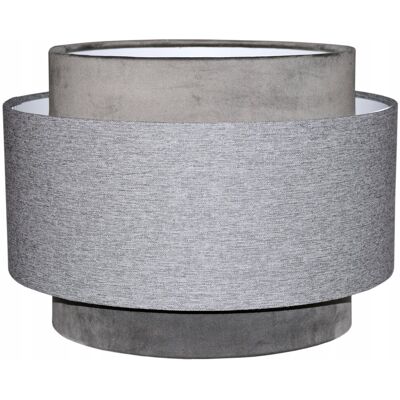 BIAŁA KROPKA producent abażurów Abażur Do Lampy Sufitowej Stojącej Żyrandol 35/25 cm E27 SZARY AVOLA BIAŁA KROPKA producent abażurów Abażur Do Lampy Sufitowej Stojącej Żyrandol 35/25 cm E27 SZARY AVOLA