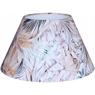 BIAŁA KROPKA producent abażurów Abażur Klosz Do Lampy Stołowej STOŻEK 15/31cm E27 LIŚCIE BOHO PRIMAVERA BIAŁA KROPKA producent abażurów Abażur Klosz Do Lampy Stołowej STOŻEK 15/31cm E27 LIŚCIE BOHO PRIMAVERA