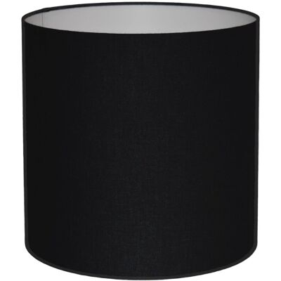 BIAŁA KROPKA producent abażurów Abażur Klosz Lamp Stojącej Wiszącej Walec 15/15cm E27 Czarny Bawełna MIRANO BIAŁA KROPKA producent abażurów Abażur Klosz Lamp Stojącej Wiszącej Walec 15/15cm E27 Czarny Bawełna MIRANO