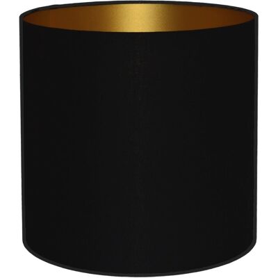 BIAŁA KROPKA producent abażurów Abażur Klosz Lamp Stojącej Wiszącej Walec 15/15cm E27 Czarny + Złoty MIRANO BIAŁA KROPKA producent abażurów Abażur Klosz Lamp Stojącej Wiszącej Walec 15/15cm E27 Czarny + Złoty MIRANO