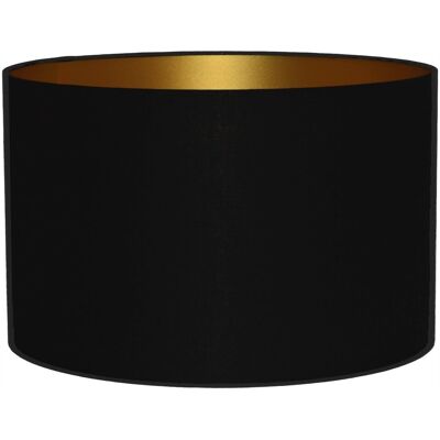 BIAŁA KROPKA producent abażurów Abażur Klosz Lamp Stojącej Wiszącej Walec 30/20cm E27 Czarny + Złoty MIRANO BIAŁA KROPKA producent abażurów Abażur Klosz Lamp Stojącej Wiszącej Walec 30/20cm E27 Czarny + Złoty MIRANO