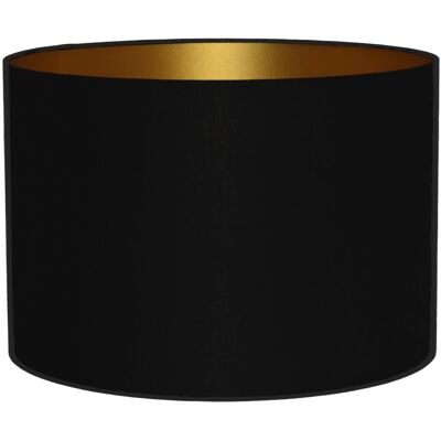 BIAŁA KROPKA producent abażurów Abażur Klosz Lamp Stojącej Wiszącej Walec 45/25cm E27 Czarny + Złoty MIRANO BIAŁA KROPKA producent abażurów Abażur Klosz Lamp Stojącej Wiszącej Walec 45/25cm E27 Czarny + Złoty MIRANO