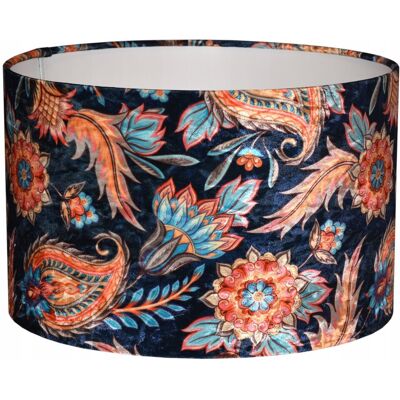 BIAŁA KROPKA producent abażurów Abażur Klosz Lampy Stojącej Wiszącej Walec 30/20cm E27 KWIATY ORIENTU PANCA BIAŁA KROPKA producent abażurów Abażur Klosz Lampy Stojącej Wiszącej Walec 30/20cm E27 KWIATY ORIENTU PANCA