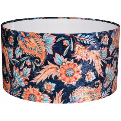 BIAŁA KROPKA producent abażurów Abażur Klosz Lampy Stojącej Wiszącej Walec 45/25cm E27 KWIATY ORIENTU PANCA BIAŁA KROPKA producent abażurów Abażur Klosz Lampy Stojącej Wiszącej Walec 45/25cm E27 KWIATY ORIENTU PANCA